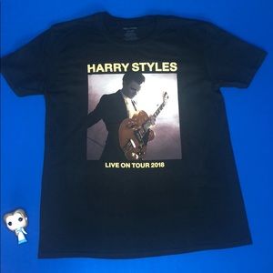 Harry Styles Live On Tour 2018 Black T-Shirt